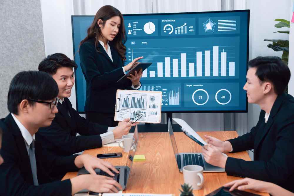 Inside a data analytics company in Malaysia (illustration)