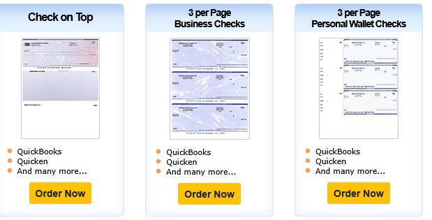 printable checks for QuickBooks