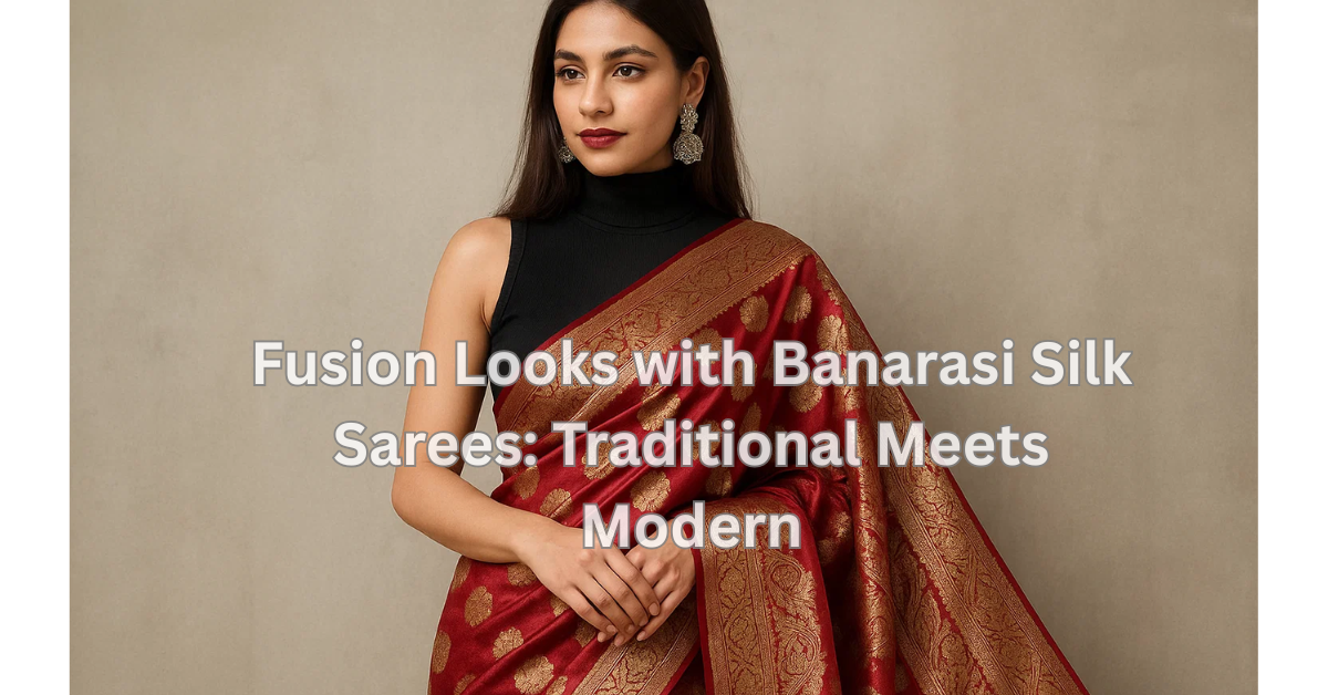 Fusion Looks with Banarasi Silk Sarees: Traditional Meets Modern