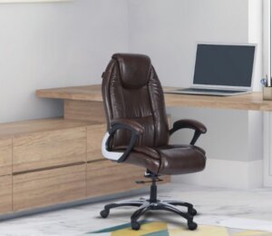 office chair at wooden street