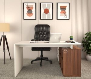 wooden street office tables
