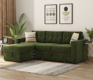 L Shape Sofa Design From Wooden Street