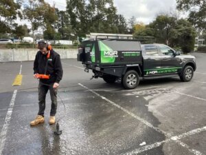 Slab Leak Detection