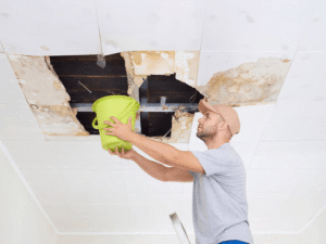 Ceiling water damage