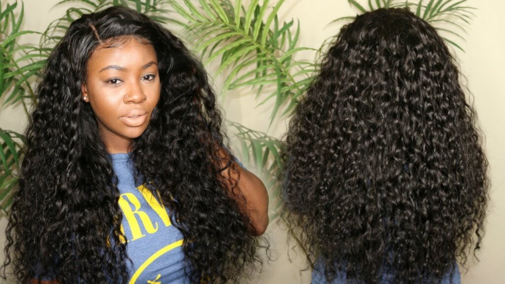 Real human hair wigs