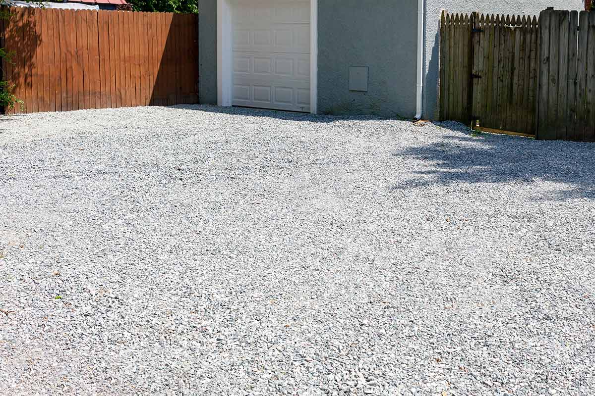 gravel driveways