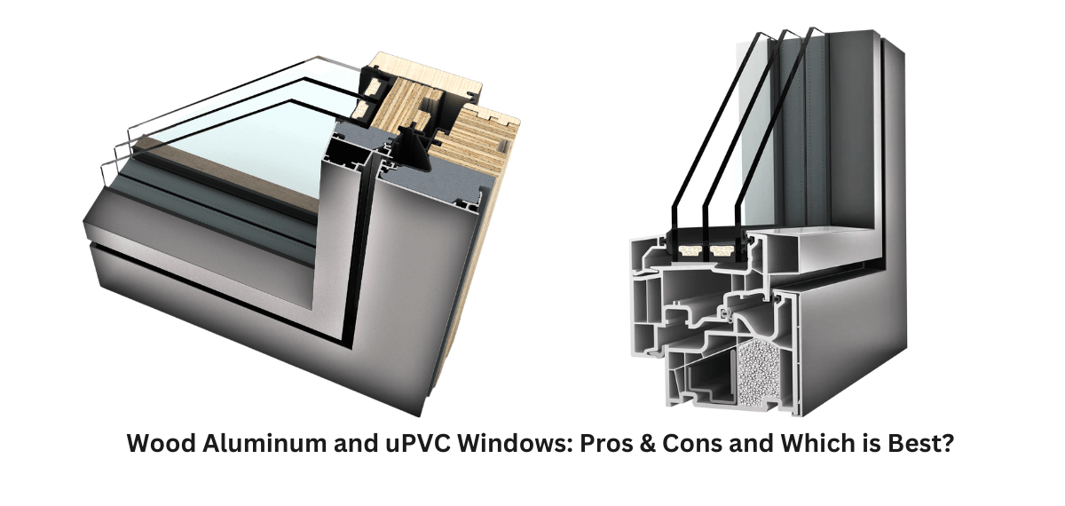 Wood Aluminum and uPVC Windows