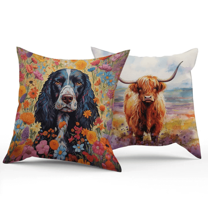 cat printed fabric