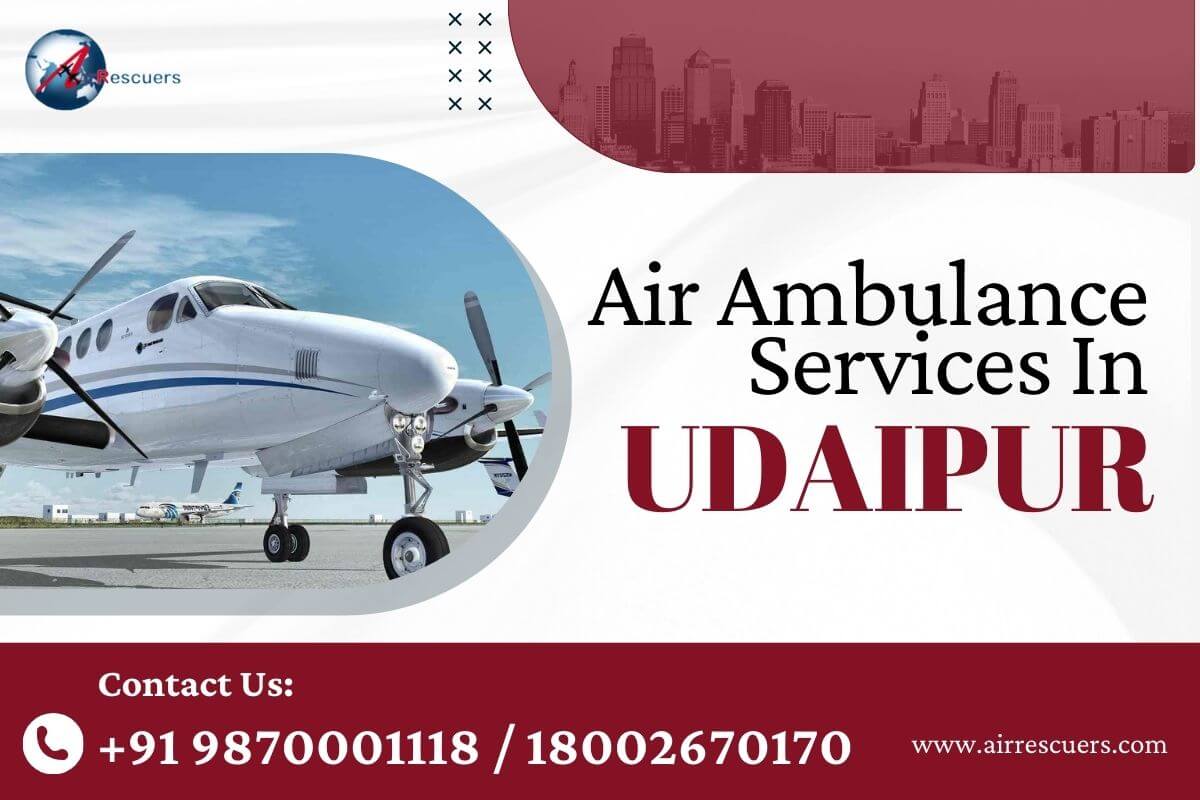 Air Ambulance Services in Udaipur