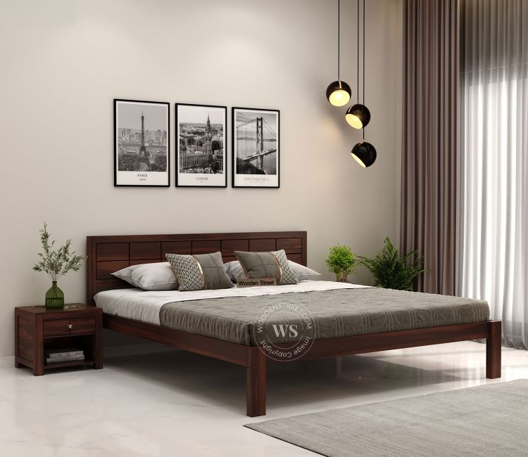 Wooden Double Bed