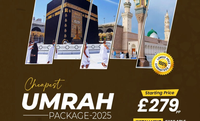 Umrah package from Belfast