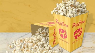 Custom Cardboard Popcorn Boxes