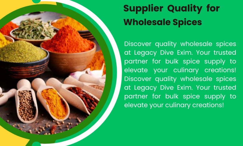 Bulk Spice Supplier in France