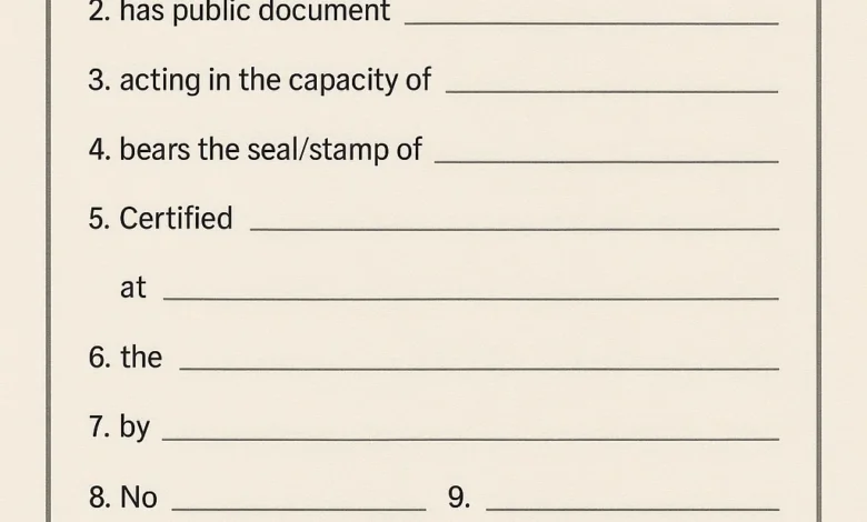 mofa apostille