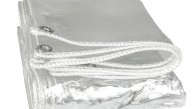clear tarpaulin