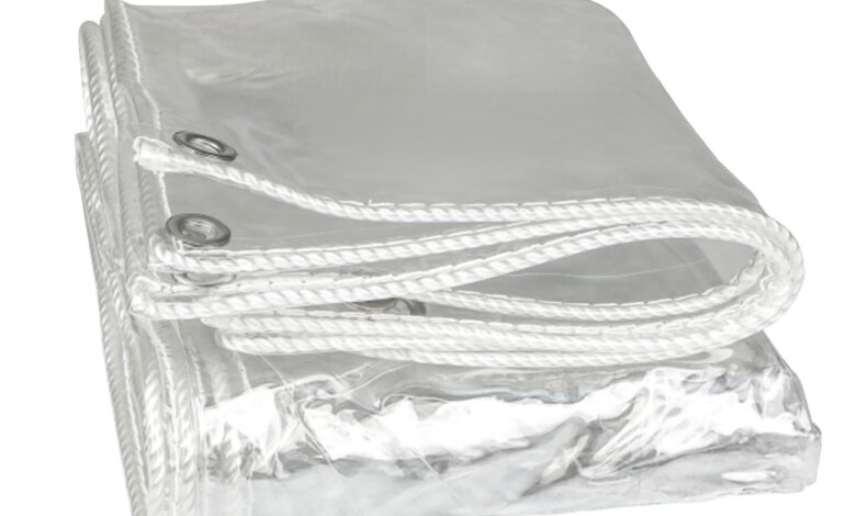 clear tarpaulin