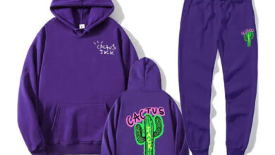 Cactus Jack Purple Tracksuit