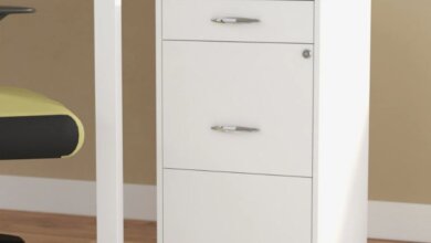 filing cabinets