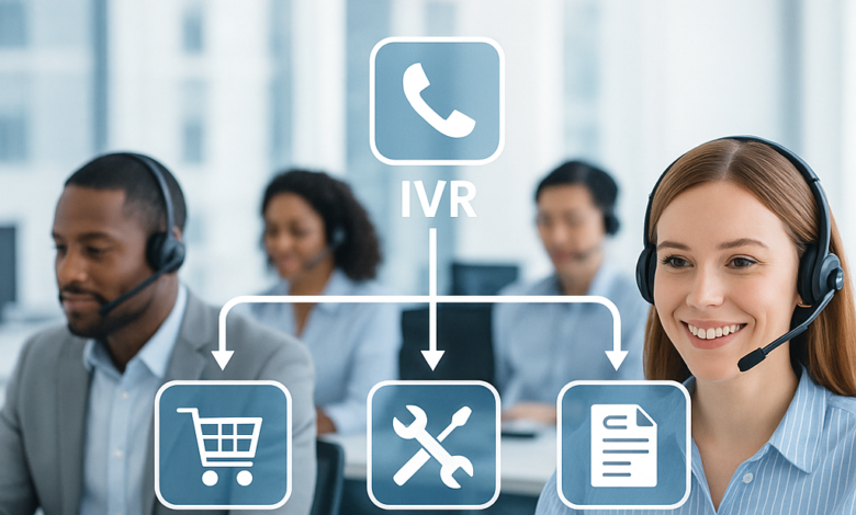 IVR System for Call Center