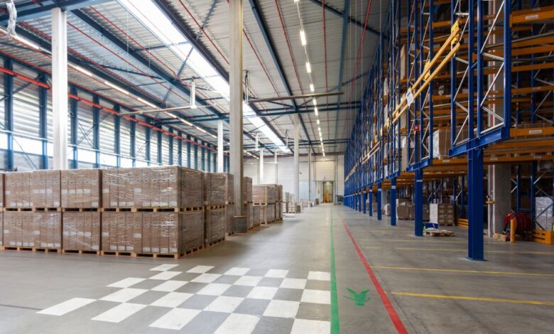 Warehouse Line Marking in Melbourne