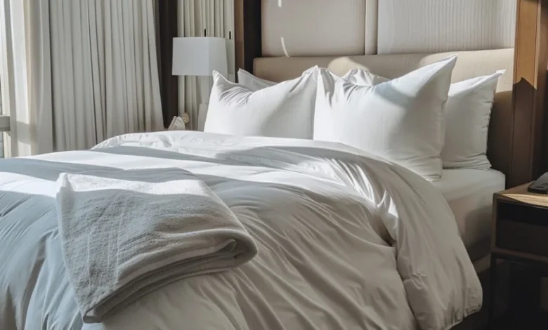 Are there regional linen preferences that influence temperature comfort in hotels?