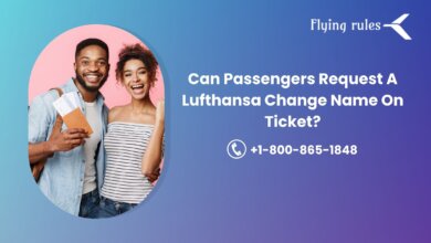 Lufthansa change passenger name