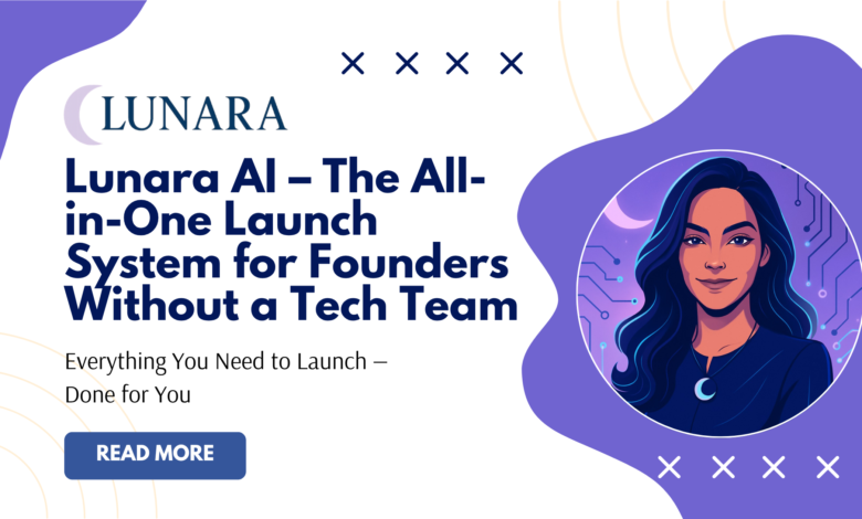 Launara Launch Banner