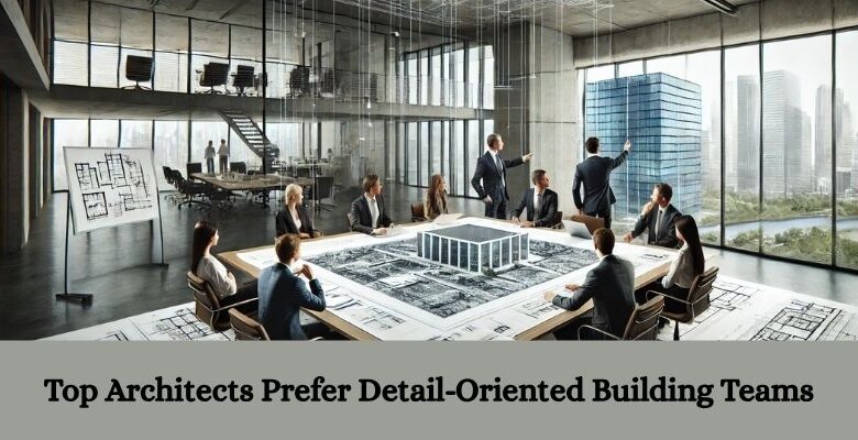 Top Architects Prefer Detail-Oriented Building Teams
