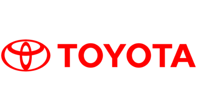 Toyota car showroom in West Delhi