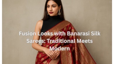 Fusion Looks with Banarasi Silk Sarees: Traditional Meets Modern