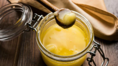How does organic ghee made from organic milk support the immune system development in children?