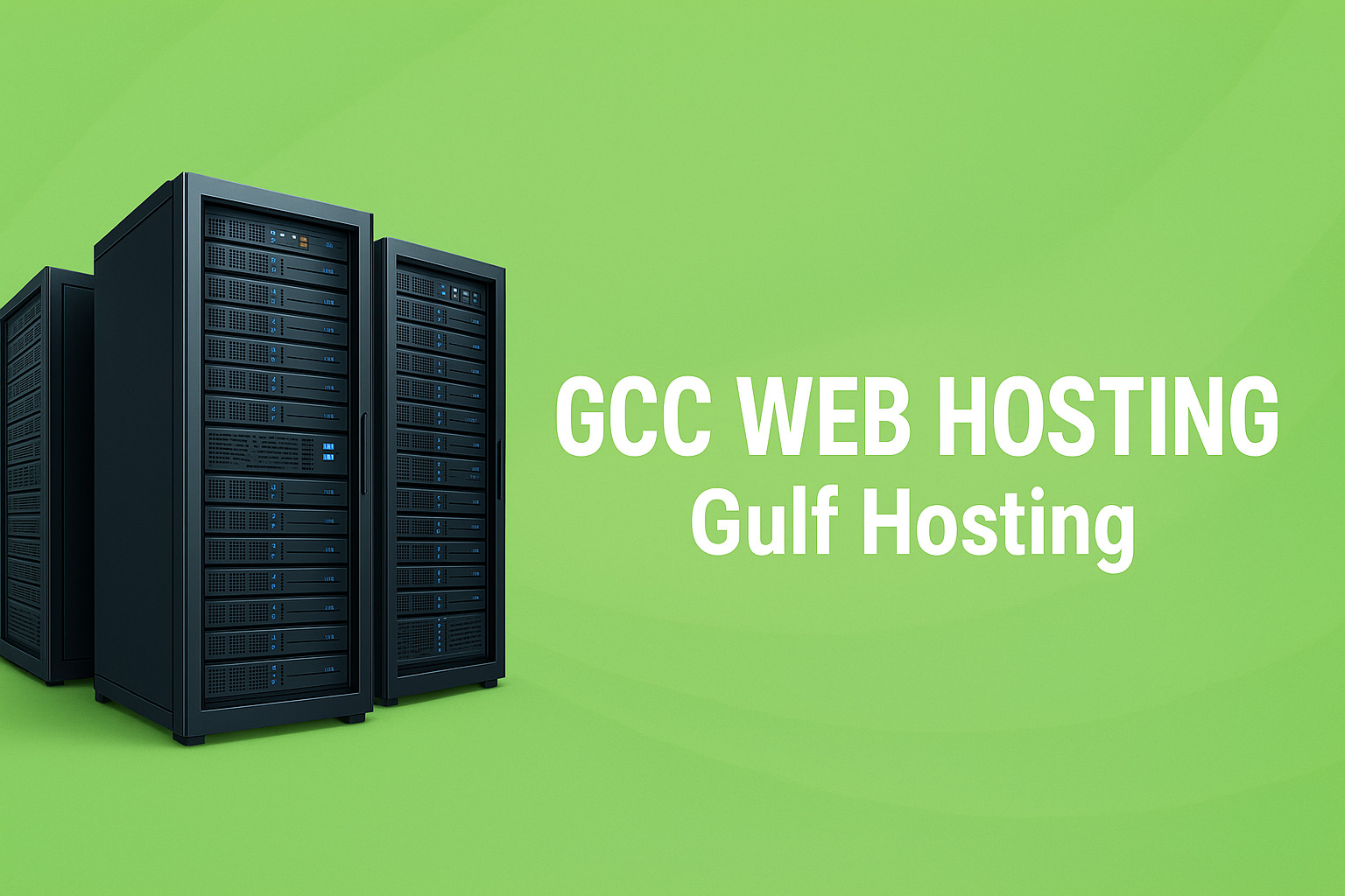 gcc web hosting banner green