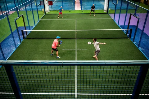 indoor and outdoor courts