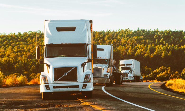 Truck driver managing IFTA quarterly fuel tax report with SafeRoad Compliance