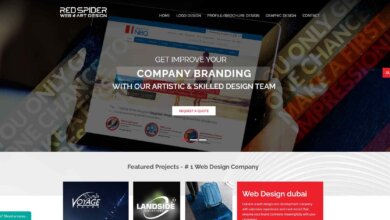 redspider-design banner