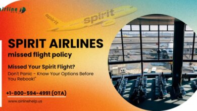 spirit airlines missed flight policy