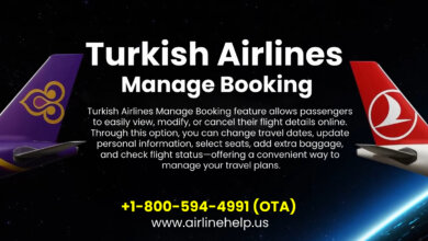 Turkish Airlines Manage Booking