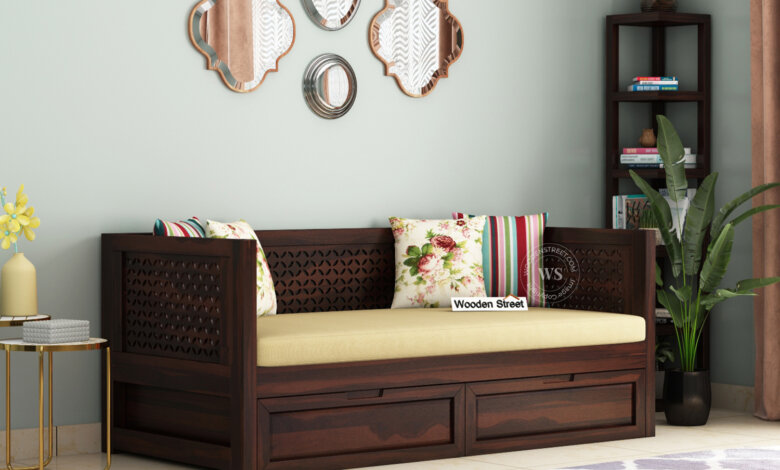 buy diwan bed from wooden street