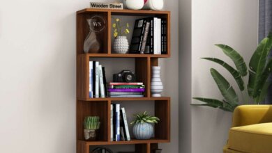 buy bookshelf online from wooden street