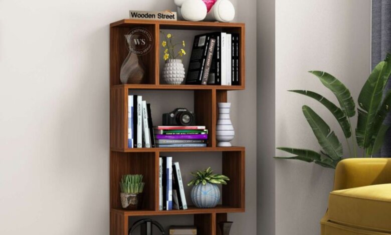 buy bookshelf online from wooden street