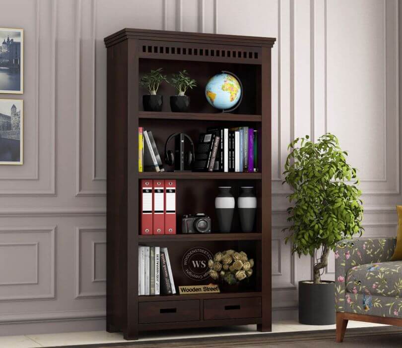 bookshelf design wooden street
