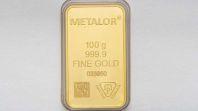 100g Gold Bar