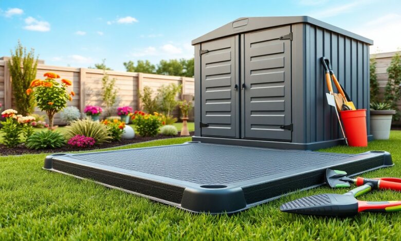 10 Benefits of Using a Plastic Shed Base