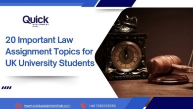 Law Assignment Topic Ideas