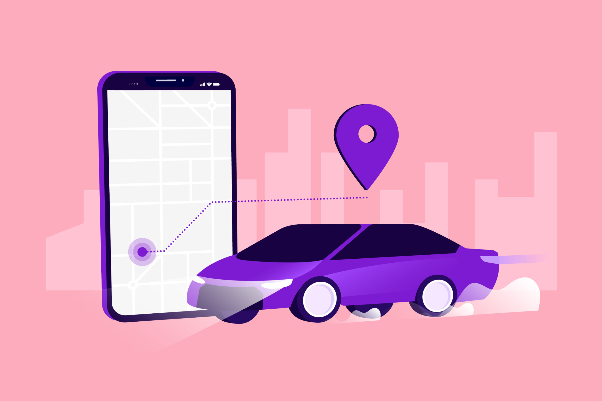ride sharing app development