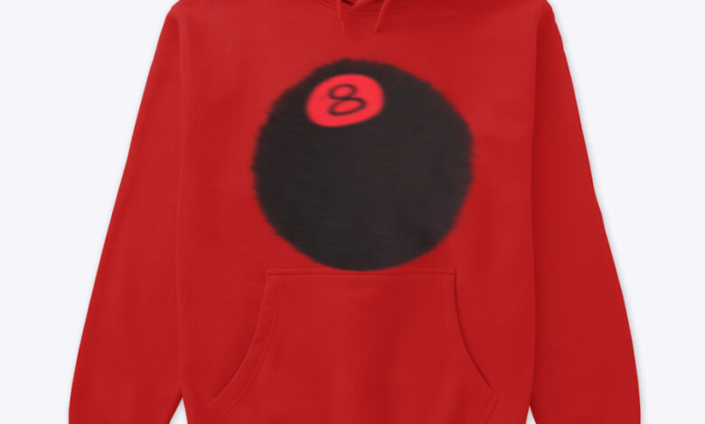 8-BALL-FADE-RED-HOODIE-