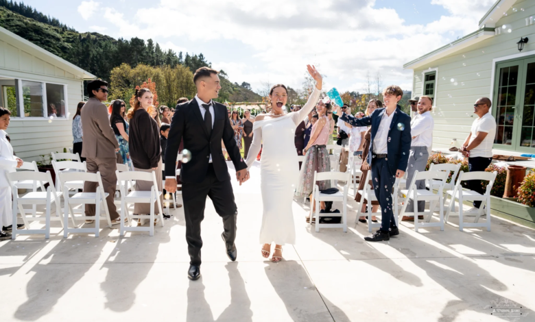 wedding photographer in Wellington