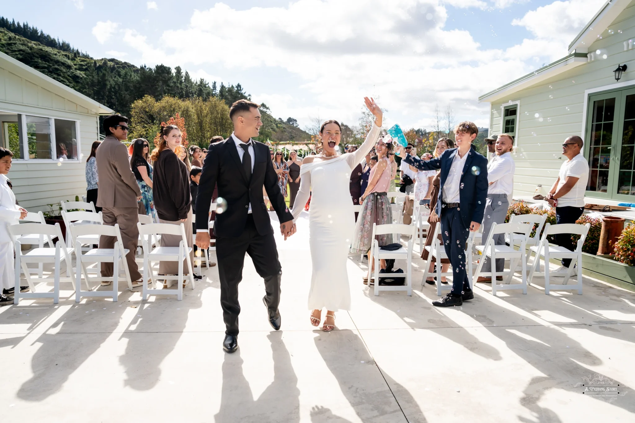 wedding photographer in Wellington
