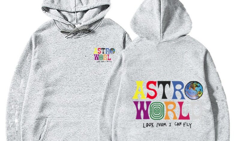Astroworld Hoodie Grey