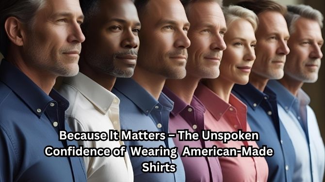Because It Matters – The Unspoken Confidence of Wearing American-Made Shirts